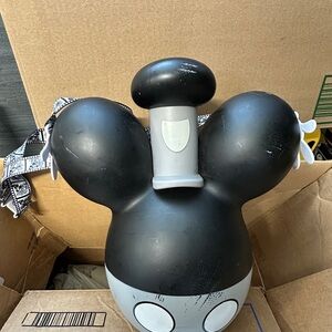 Disneyland Collector Steamboat Willie Black&Gray Mickey Mouse AP Popcorn Bucket